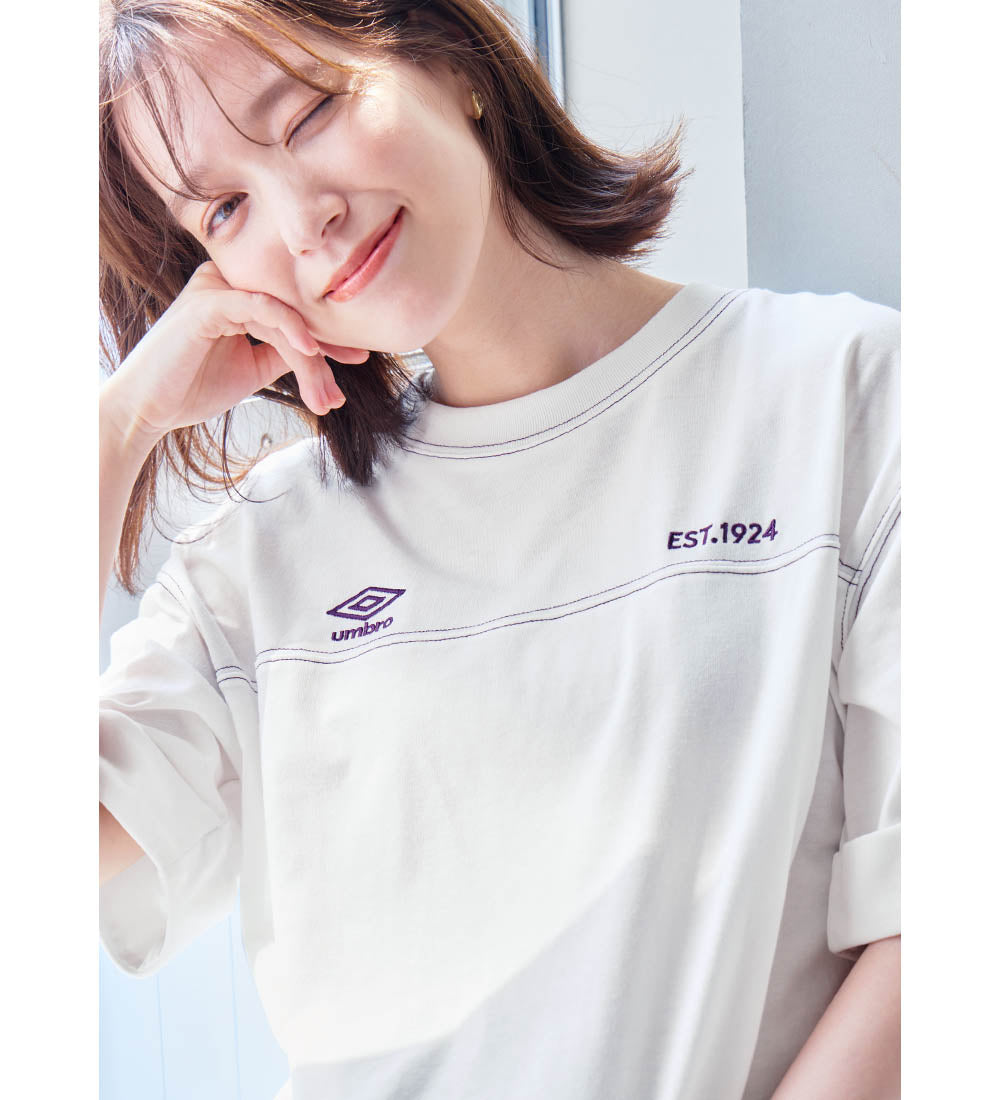 ヴィオラ エ ヴィオラ Viola e Viola 【アンブロ】ビッグシルエットTシャツ （オフホワイト） オフホワイト