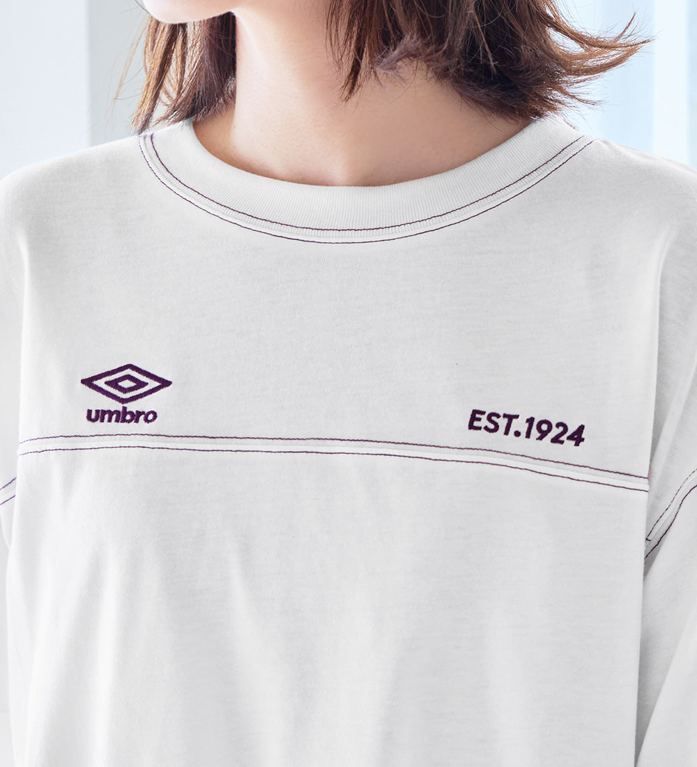 ヴィオラ エ ヴィオラ Viola e Viola 【アンブロ】ビッグシルエットTシャツ （オフホワイト） オフホワイト