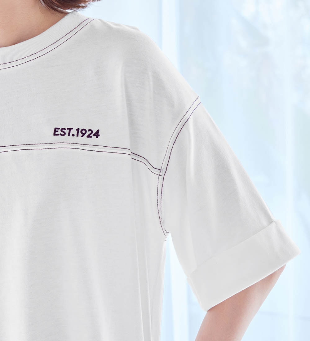 ヴィオラ エ ヴィオラ Viola e Viola 【アンブロ】ビッグシルエットTシャツ （オフホワイト） オフホワイト