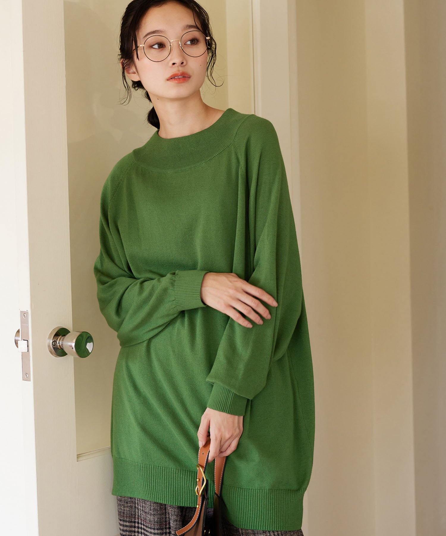 Viola e Viola [Anti-static] 100% cotton loose tunic
