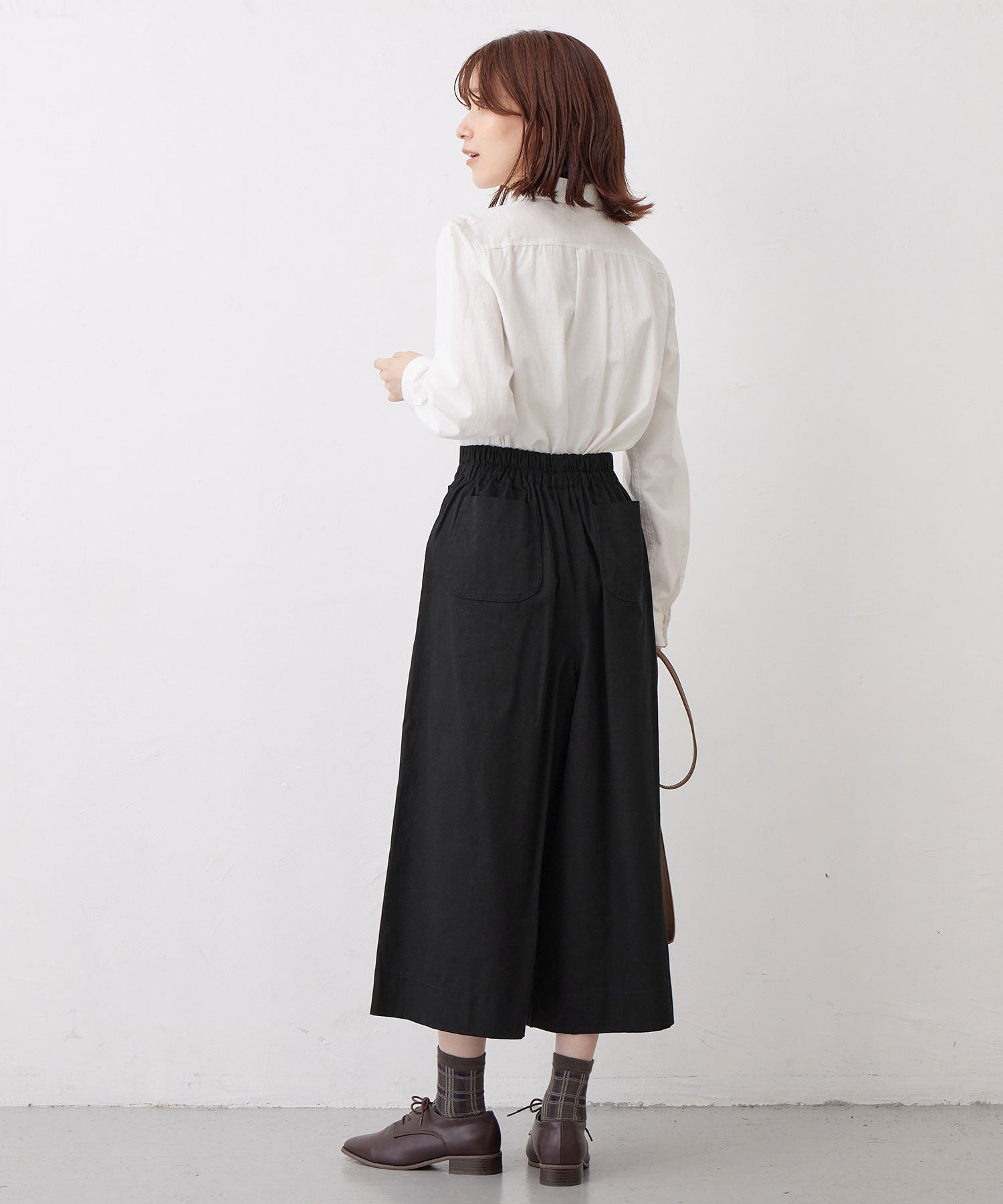 Viola e Viola 100% cotton wrap style cafe pants