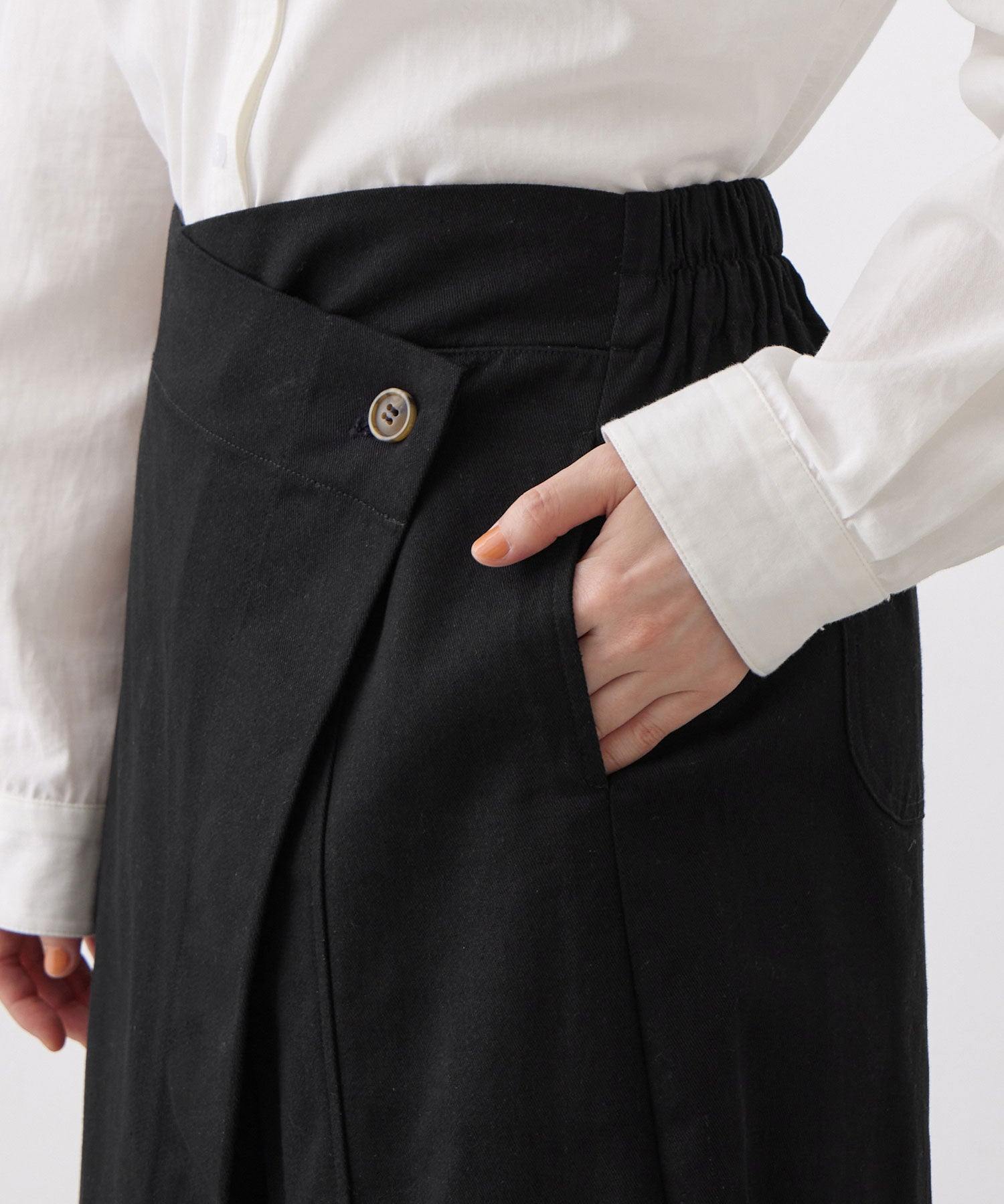 Viola e Viola 100% cotton wrap style cafe pants