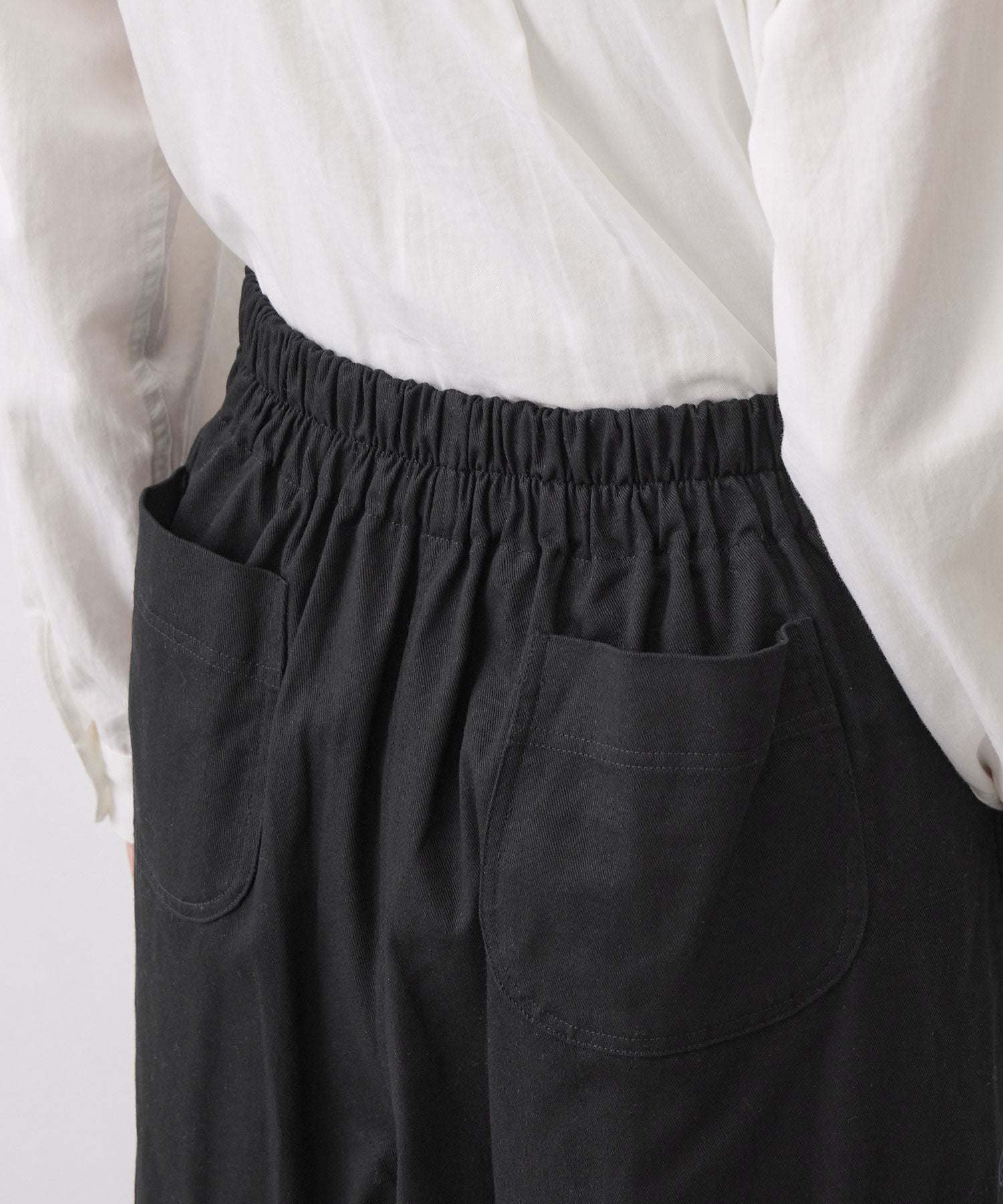Viola e Viola 100% cotton wrap style cafe pants