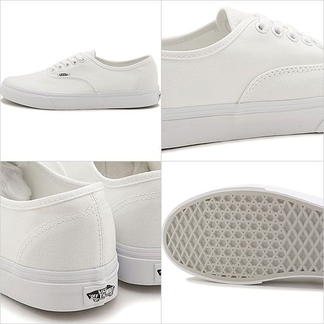 ヴァンズ VANS AUTHENTIC TRUE-WHITE [VN000EE3W00]