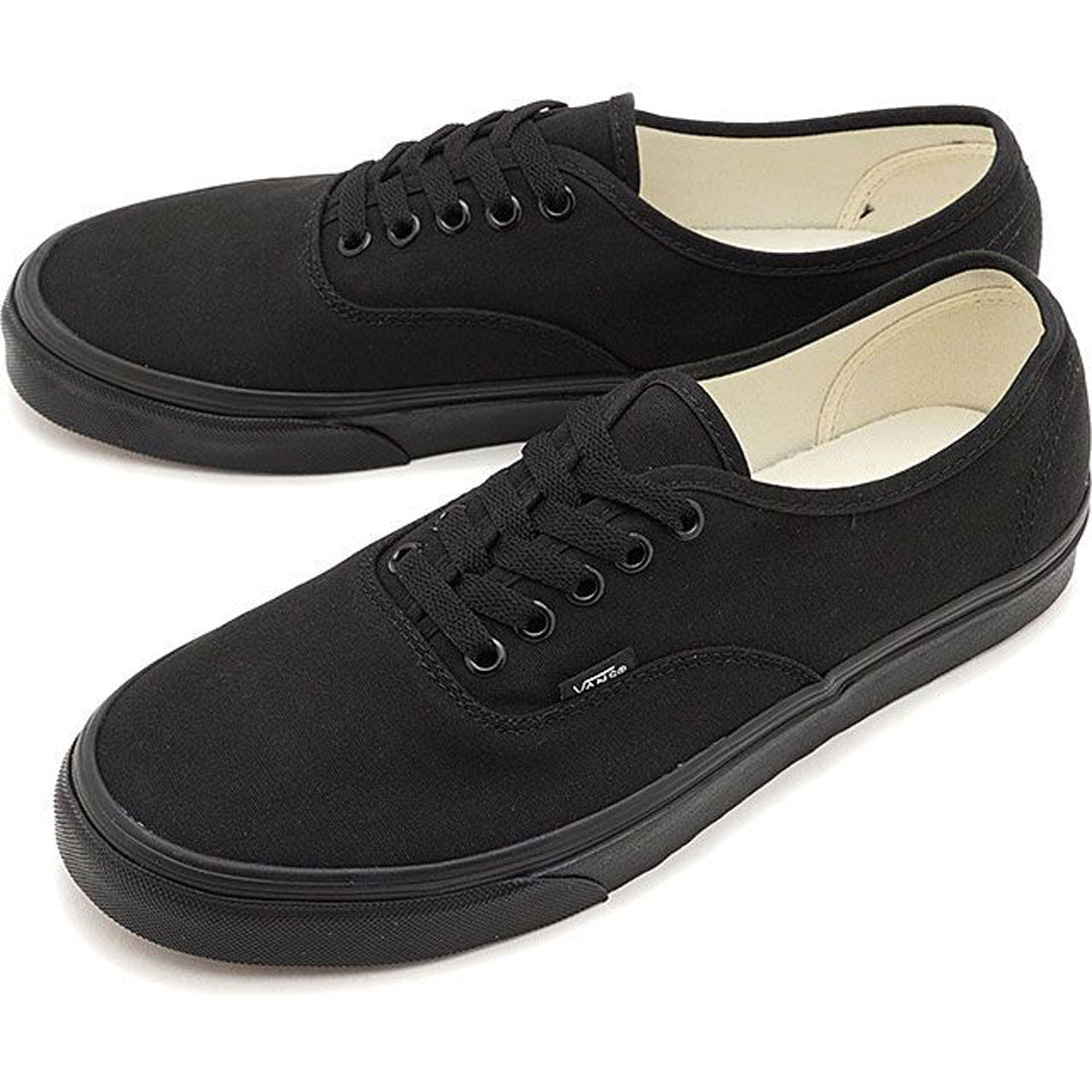 ヴァンズ VANS AUTHENTIC BLACK/BLACK [VN000EE3BKA]