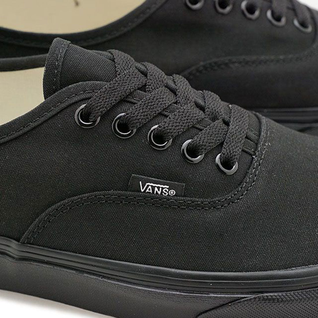 ヴァンズ VANS AUTHENTIC BLACK/BLACK [VN000EE3BKA]