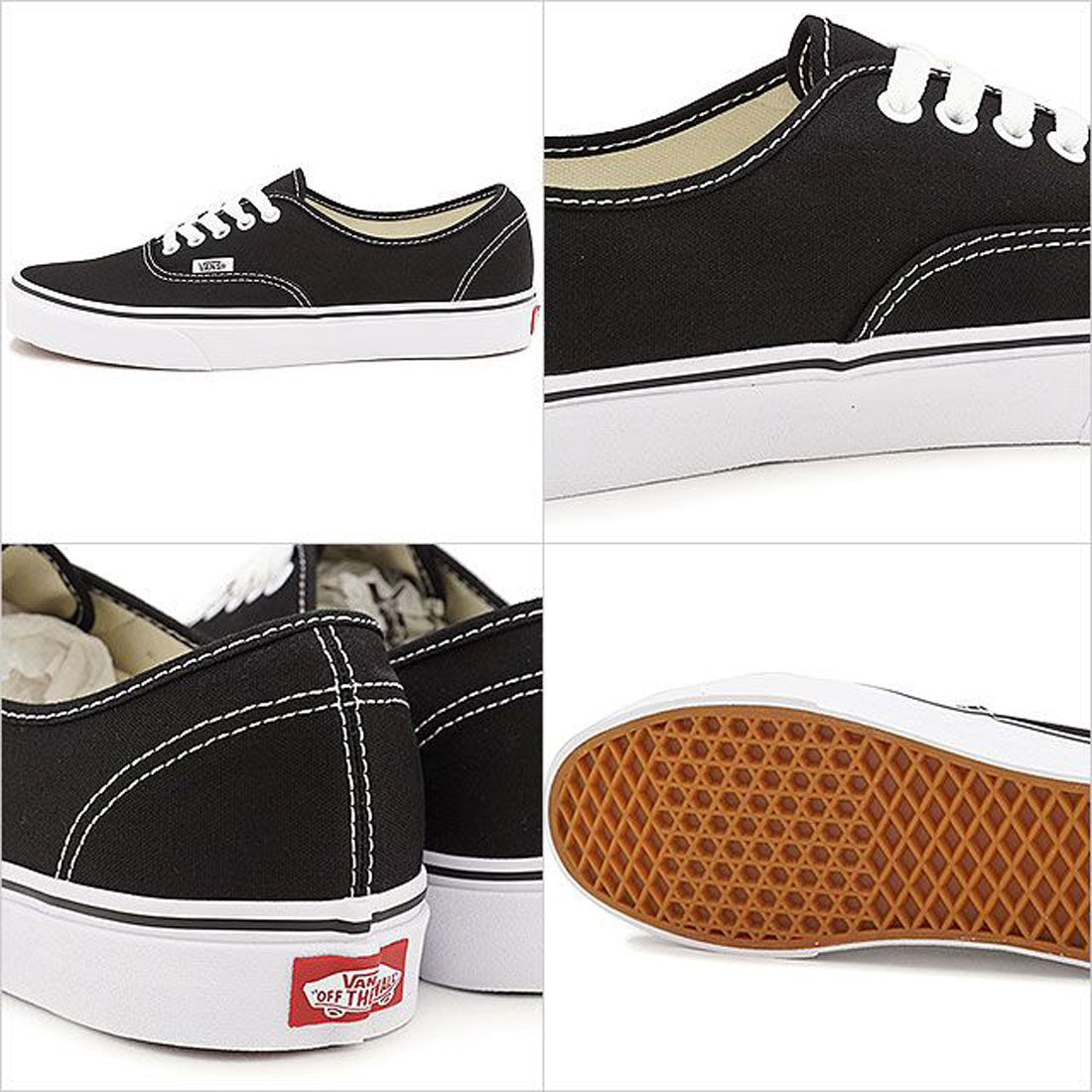 VANS AUTHENTIC BLACK [VN000EE3BLK]