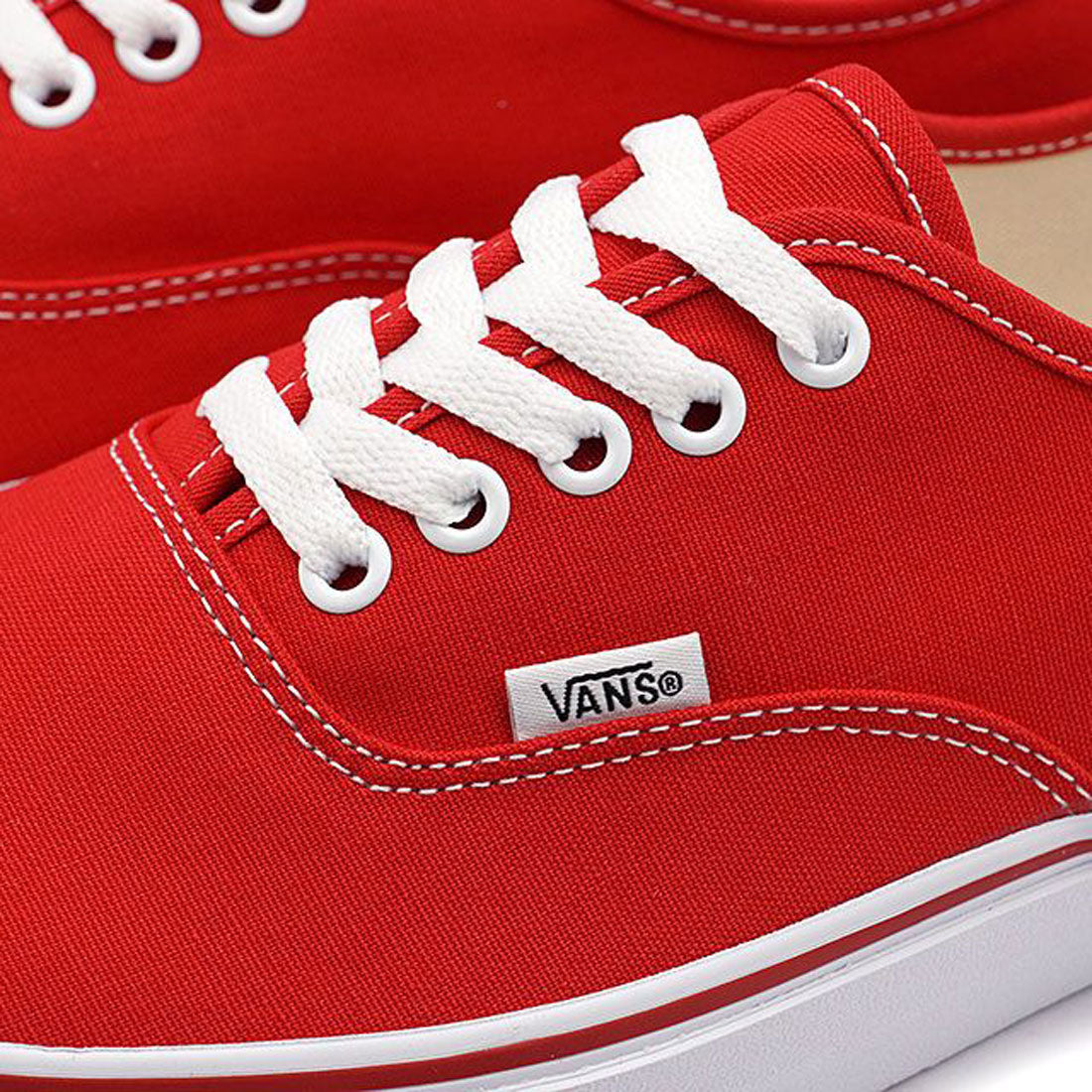 VANS AUTHENTIC RED/TRUE-WHITE [VN000EE3RED]