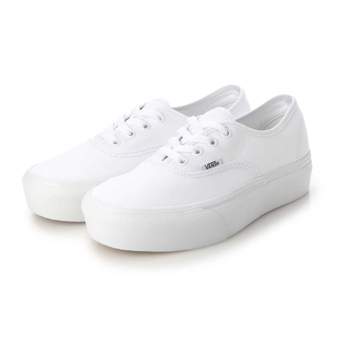ヴァンズ VANS VN0A3AV8W00 オーセンティック プラットフォーム 2.0 スニーカー,トゥルーホワイト