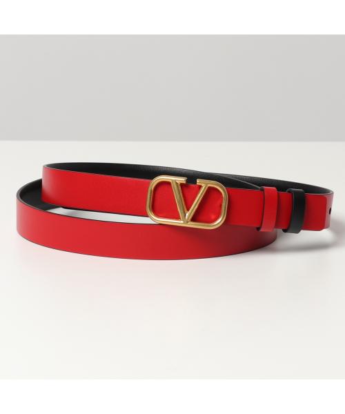 瓦倫蒂諾 VALENTINO VALENTINO 腰帶 T0S12ZFR 皮革 可翻轉