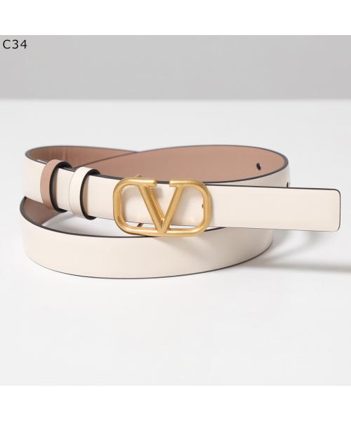 瓦倫蒂諾 VALENTINO VALENTINO 腰帶 T0S12ZFR 皮革 可翻轉