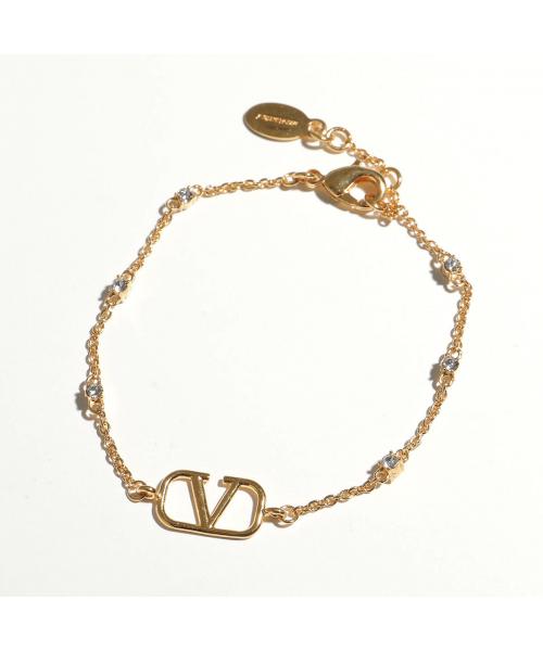 ヴァレンティノ VALENTINO VALENTINO ブレスレット 4W0J0W24 YCW Vロゴ （MH5/ゴールド） MH5/ゴールド