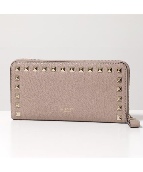 ヴァレンティノ VALENTINO VALENTINO ラウンドファスナー長財布 P0645VSH ロックスタッズ （0NO/ブラック） 0NO/ブラック