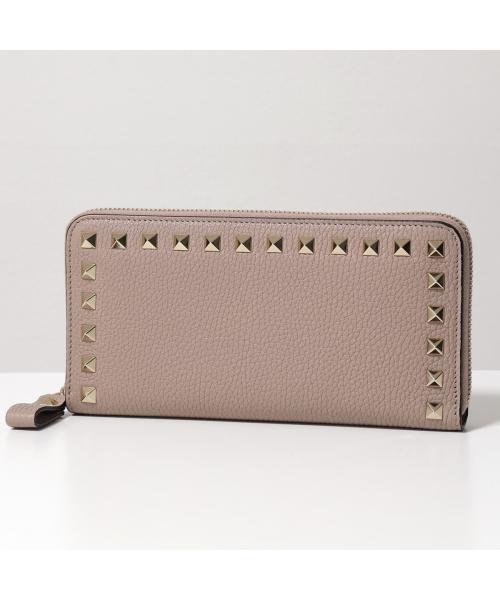 ヴァレンティノ VALENTINO VALENTINO ラウンドファスナー長財布 P0645VSH ロックスタッズ （0NO/ブラック） 0NO/ブラック