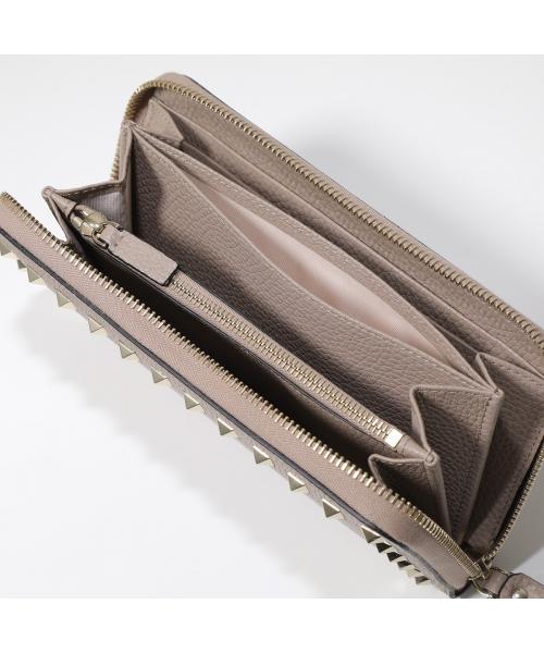 ヴァレンティノ VALENTINO VALENTINO ラウンドファスナー長財布 P0645VSH ロックスタッズ （0NO/ブラック） 0NO/ブラック