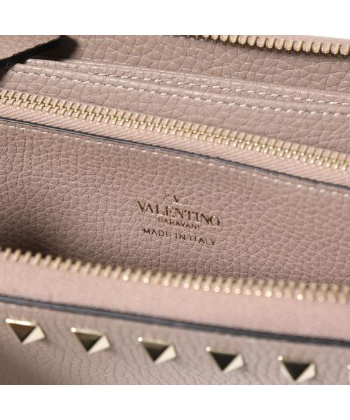 ヴァレンティノ VALENTINO VALENTINO ラウンドファスナー長財布 P0645VSH ロックスタッズ （0NO/ブラック） 0NO/ブラック