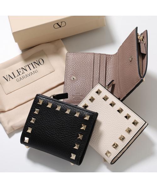 ヴァレンティノ VALENTINO VALENTINO 二つ折り財布 P0AR5VSH レザー （I16/ホワイト） I16/ホワイト
