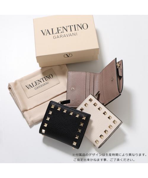 ヴァレンティノ VALENTINO VALENTINO 二つ折り財布 P0AR5VSH レザー （I16/ホワイト） I16/ホワイト