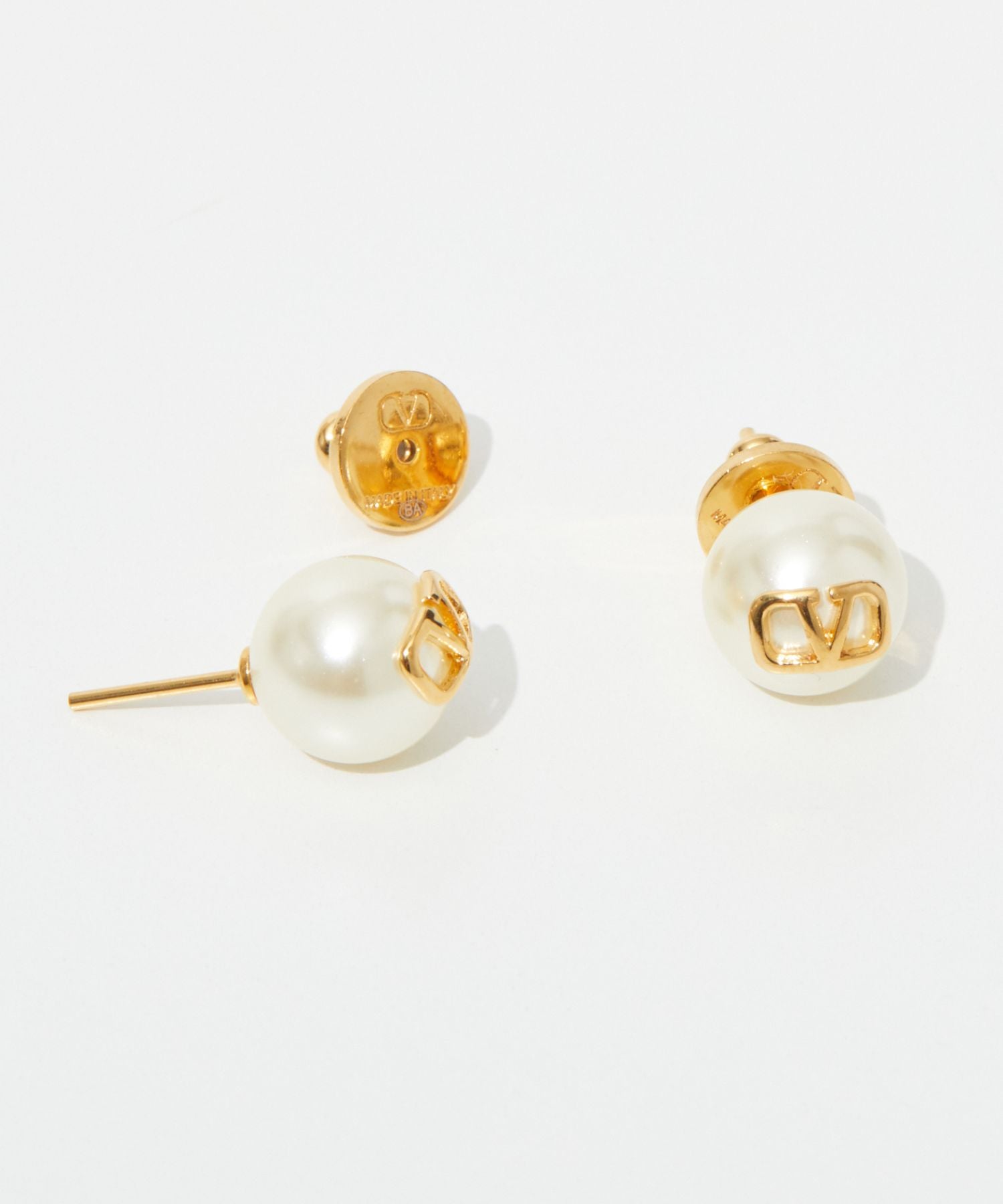ヴァレンティノ VALENTINO 5W2J0E35UXM 耳環 VLOGO SIGNATURE PEARL 女士 配飾 V標誌 簽名 珍珠耳環