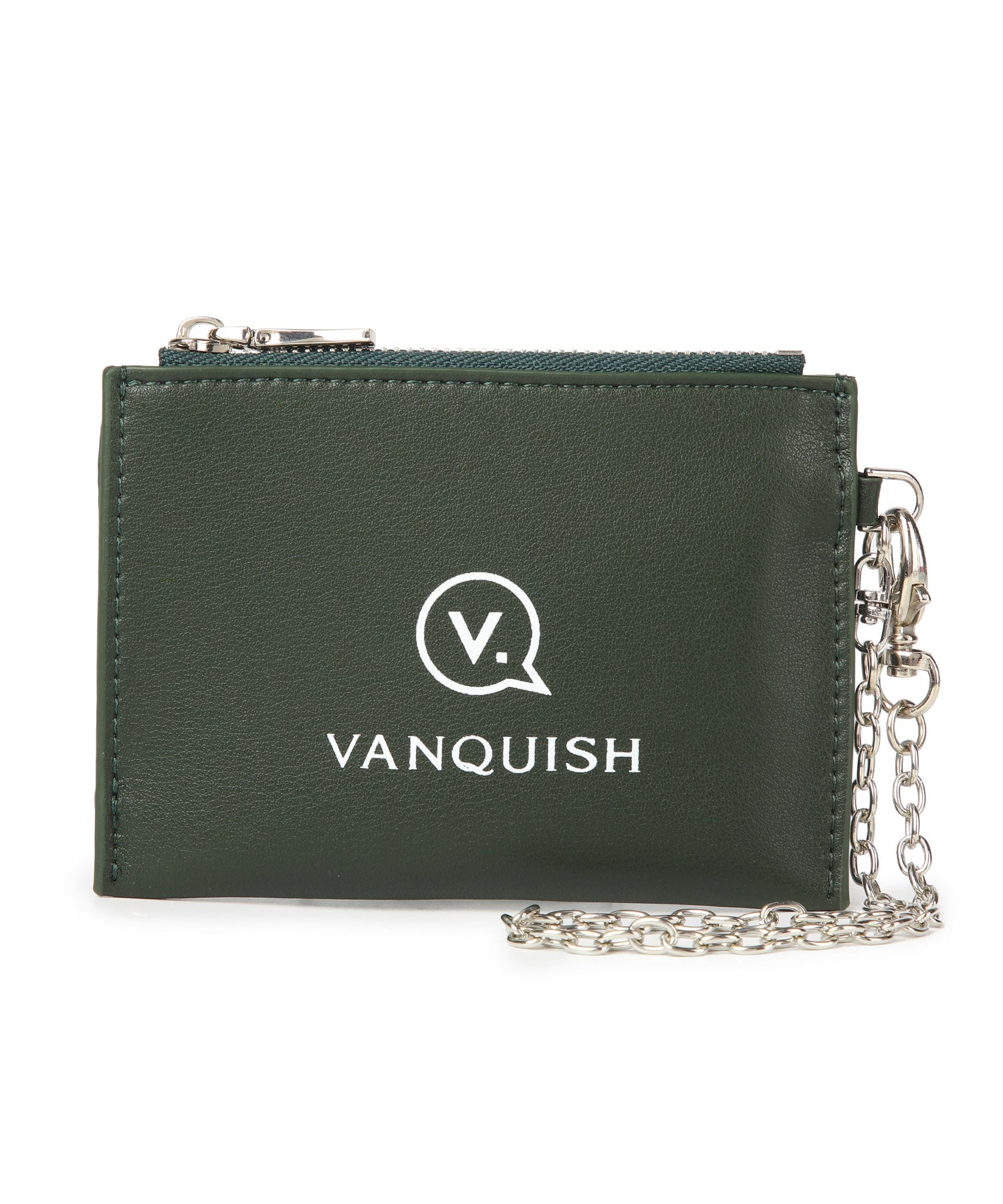 ヴァンキッシュ VANQUISH スムースチェーンストラップ財布,DGRN