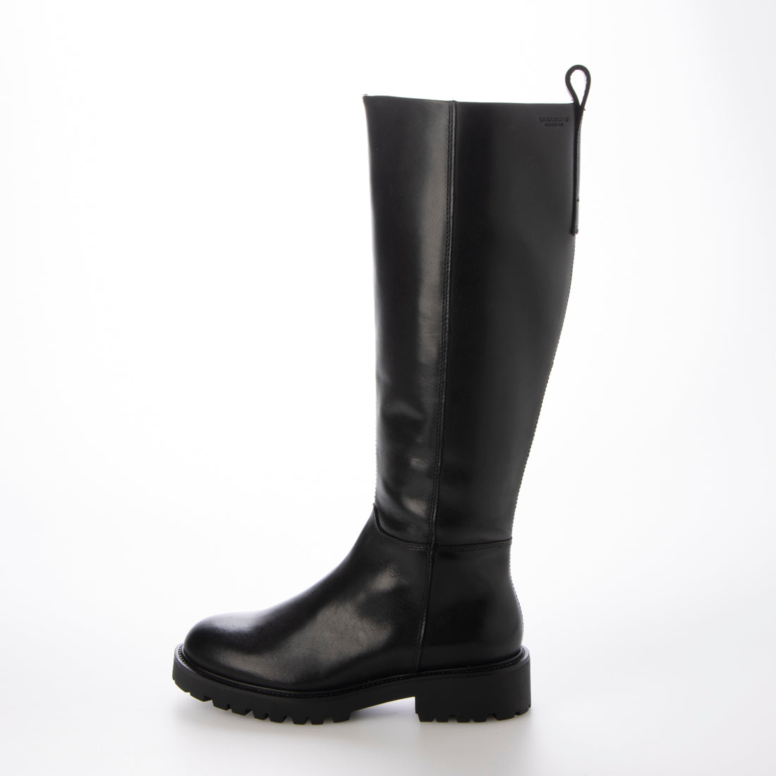 VAGABOND Round Toe Tank Sole Long Boots
