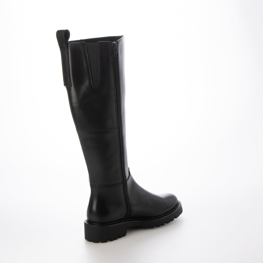 VAGABOND Round Toe Tank Sole Long Boots