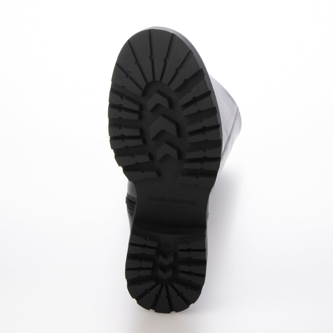 VAGABOND Round Toe Tank Sole Long Boots