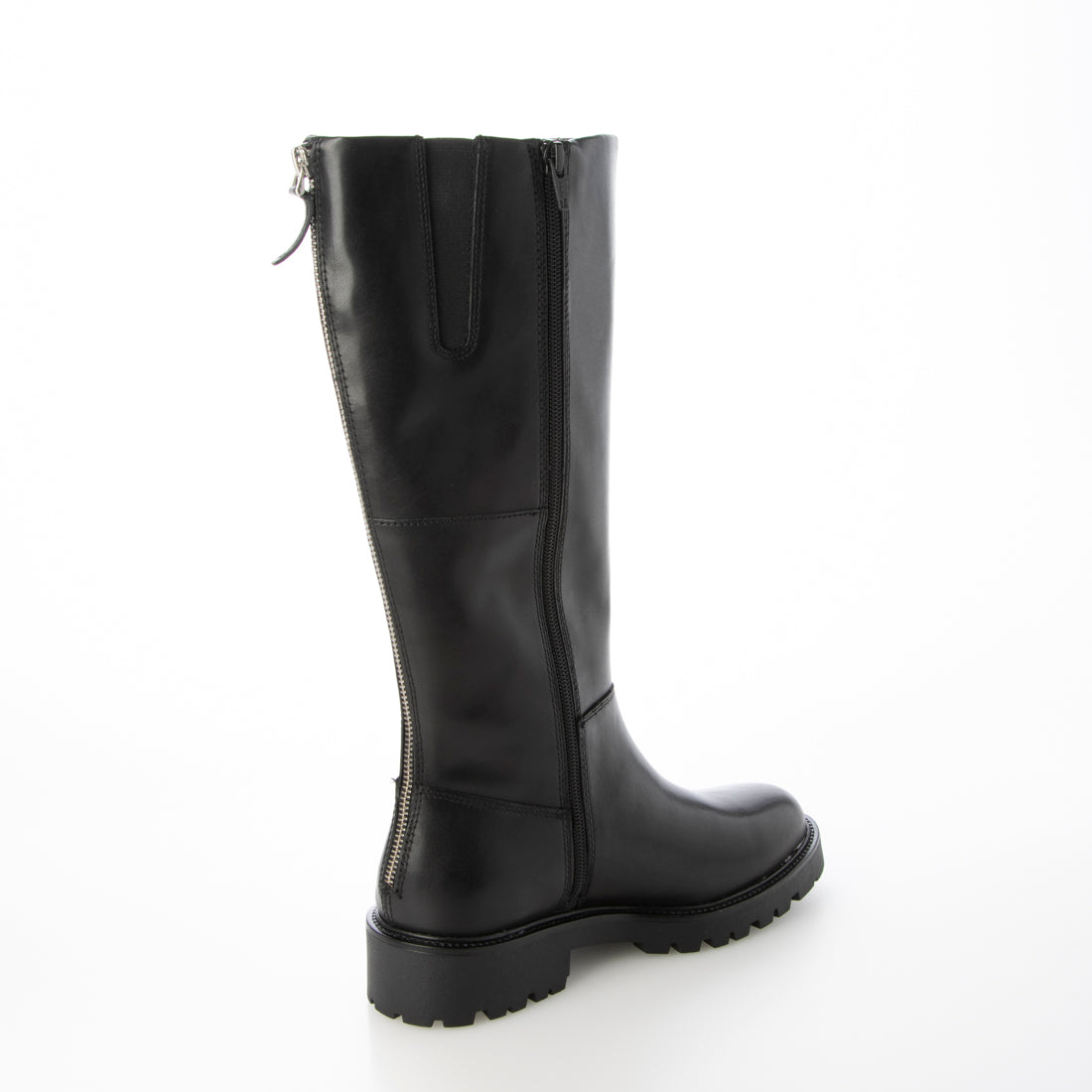 VAGABOND Round Toe Back Zip Long Boots