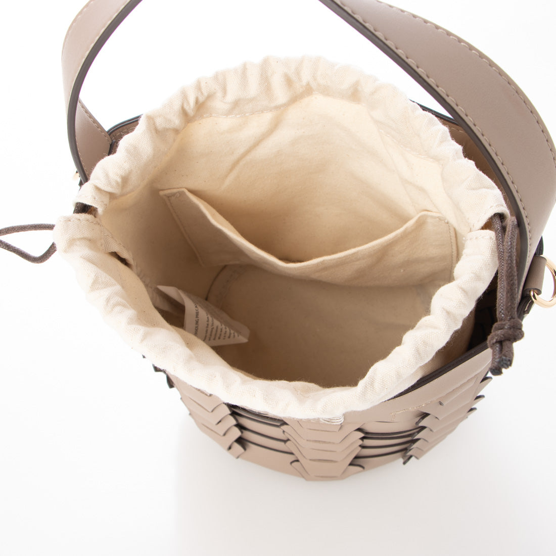 Veganview V Piece Mesh Bucket Bag
