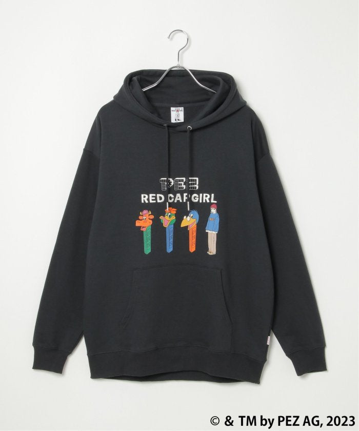 ヴァンス エクスチェンジ VENCE EXCHANGE PEZ×Red Cap Girl コラボパーカー （ダークグレイ） ダークグレイ