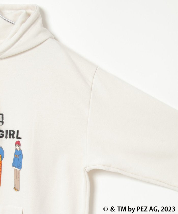 ヴァンス エクスチェンジ VENCE EXCHANGE PEZ×Red Cap Girl コラボパーカー （ダークグレイ） ダークグレイ