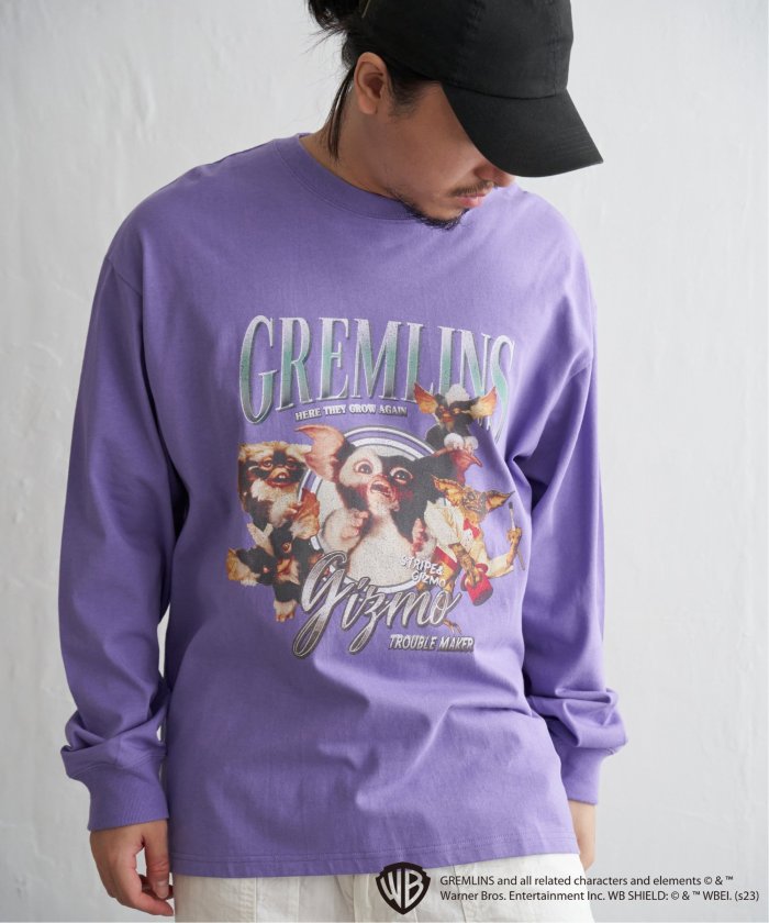 ヴァンス エクスチェンジ VENCE EXCHANGE GREMLINS グレムリン コラージュプリントロンT （ホワイト） ホワイト
