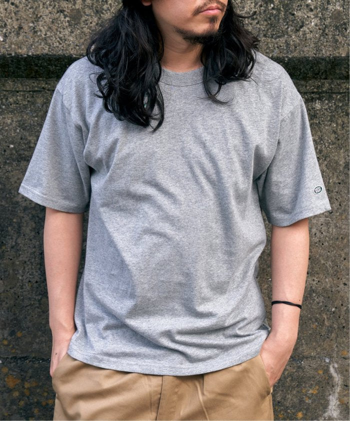 ヴァンス エクスチェンジ VENCE EXCHANGE DISCUS ATHLETIC クルーTシャツ （ブラック） ブラック