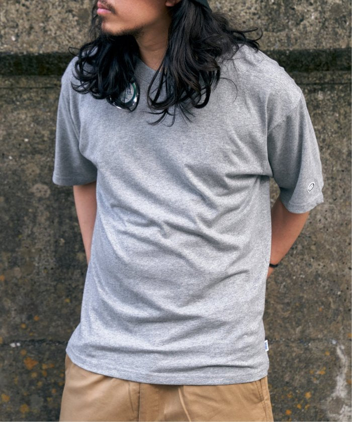ヴァンス エクスチェンジ VENCE EXCHANGE DISCUS ATHLETIC クルーTシャツ （ブラック） ブラック
