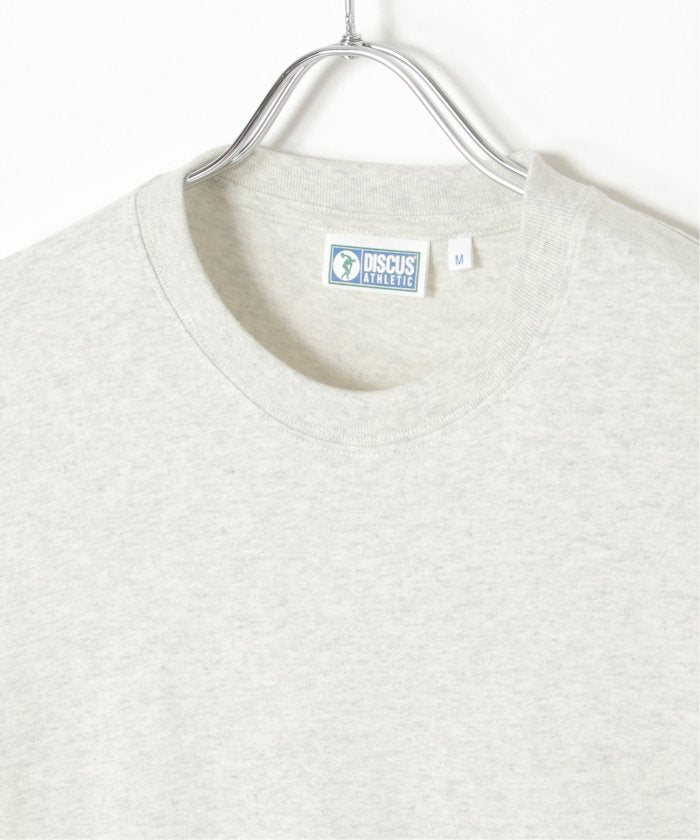ヴァンス エクスチェンジ VENCE EXCHANGE DISCUS ATHLETIC クルーTシャツ （ブラック） ブラック