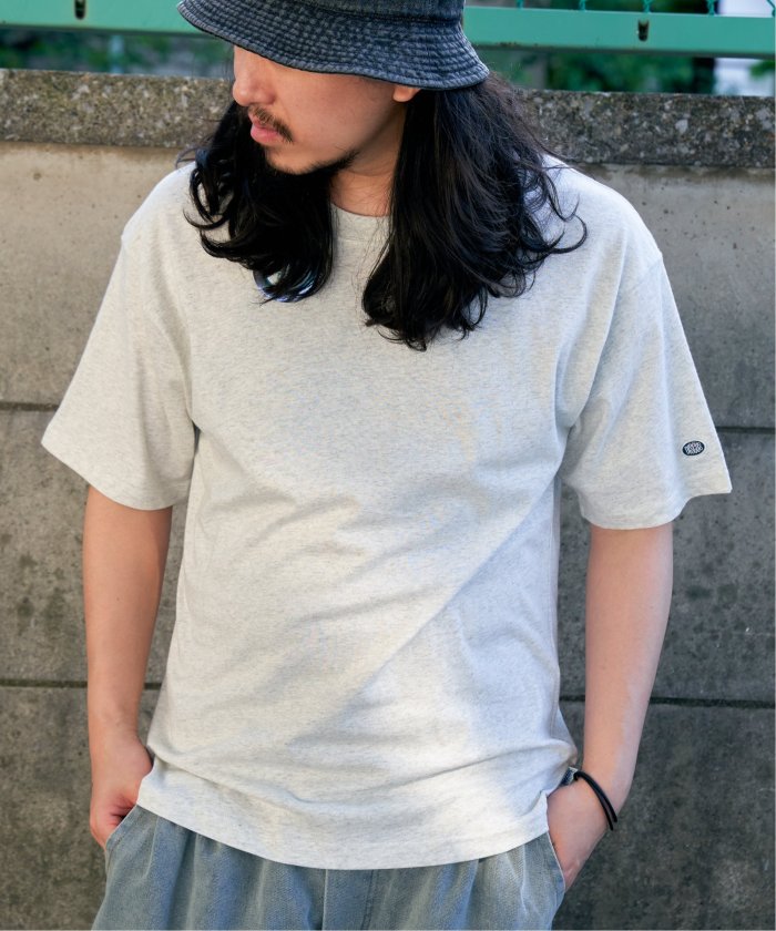 ヴァンス エクスチェンジ VENCE EXCHANGE DISCUS ATHLETIC クルーTシャツ （ブラック） ブラック