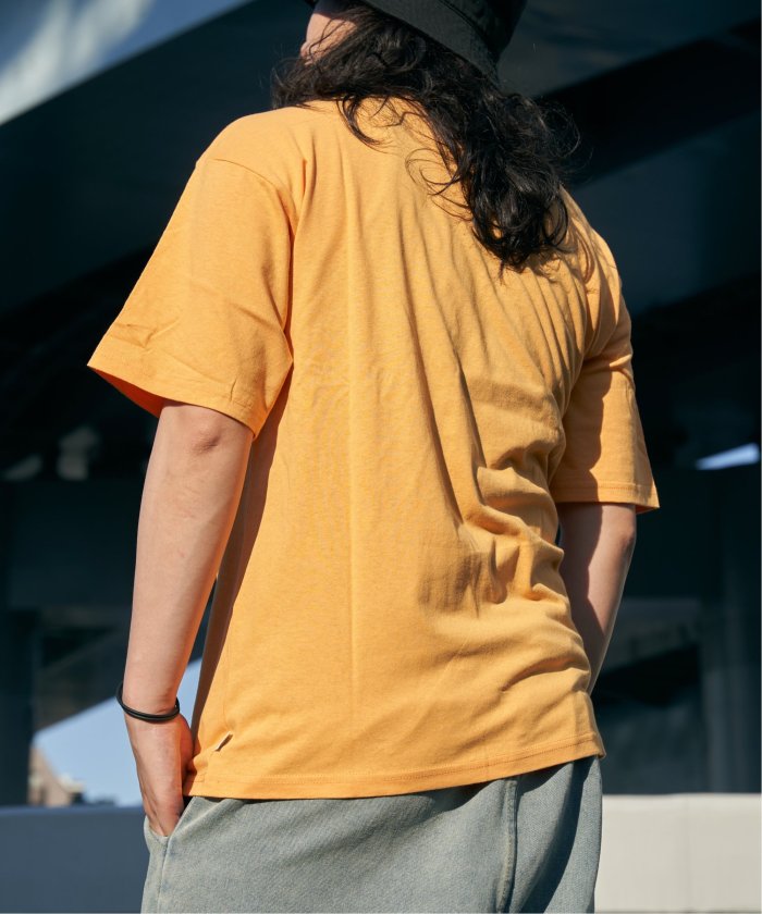 ヴァンス エクスチェンジ VENCE EXCHANGE DISCUS ATHLETIC クルーTシャツ （ブラック） ブラック
