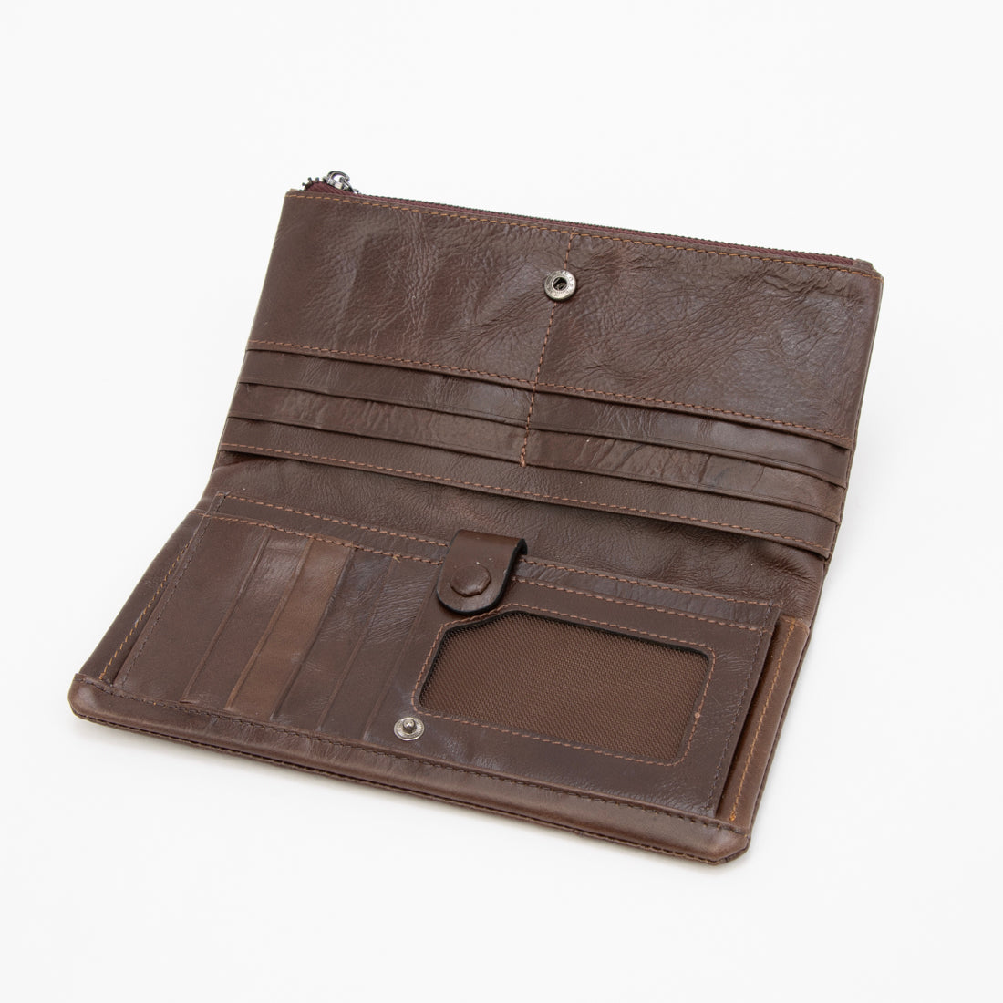 ベスジョーヤ VESGIOIA メッシュ型押しカーフ長財布 （ブラウン） ブラウン