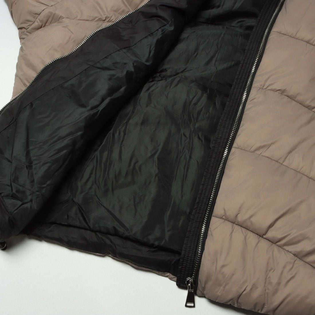 ベスジョーヤ VESGIOIA イタリア製ポリエステルコート （ブラック） ブラック