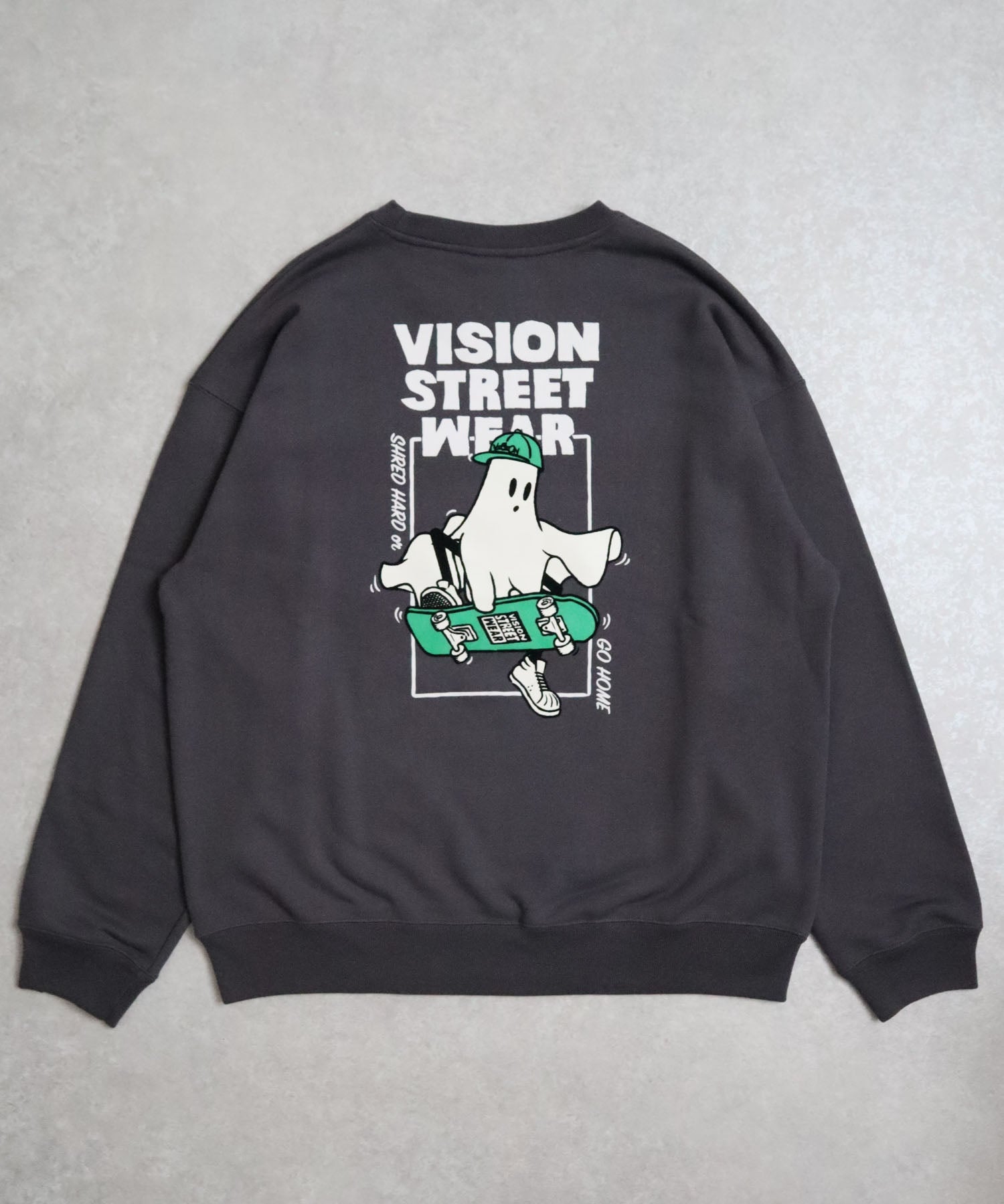 ヴィジョン ストリート ウェア VISION STREET WEAR ゴーストスケータースウェット （オフホワイト） オフホワイト