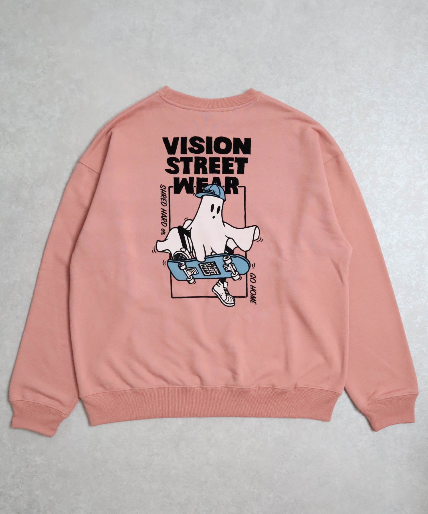 ヴィジョン ストリート ウェア VISION STREET WEAR ゴーストスケータースウェット （オフホワイト） オフホワイト