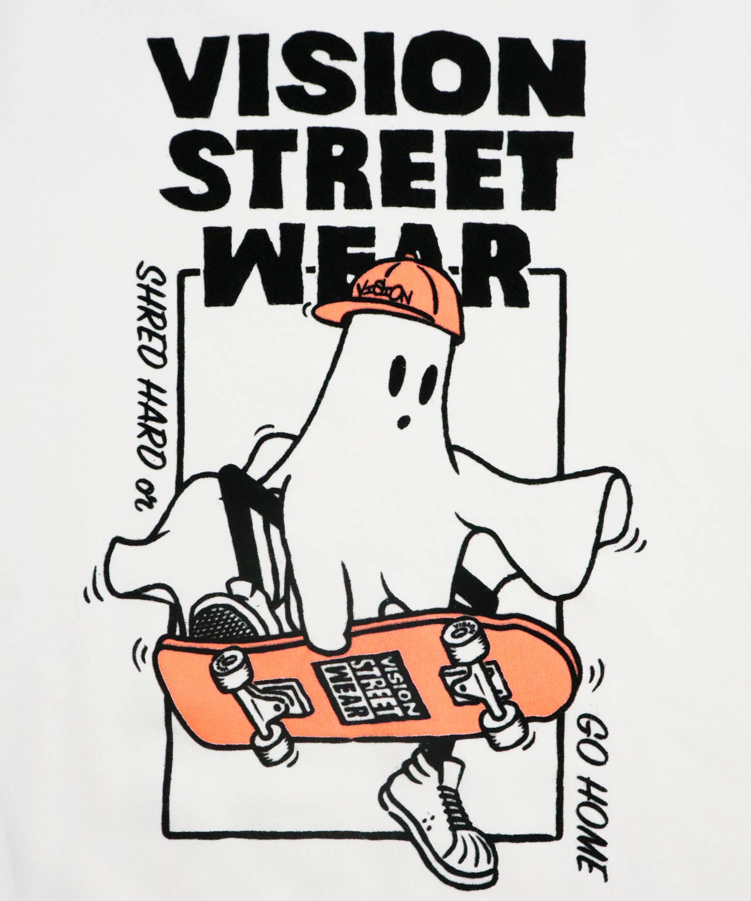 ヴィジョン ストリート ウェア VISION STREET WEAR ゴーストスケータースウェット （オフホワイト） オフホワイト