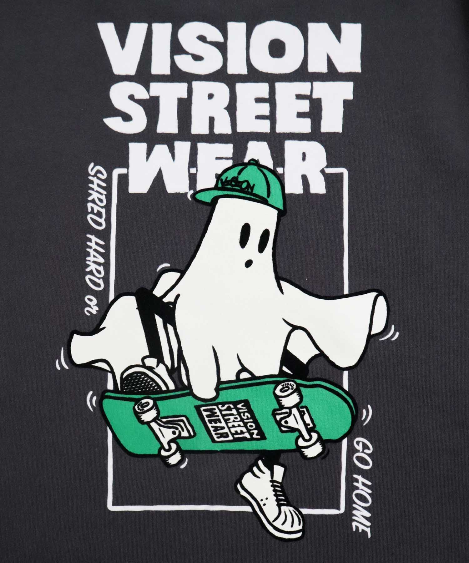 ヴィジョン ストリート ウェア VISION STREET WEAR ゴーストスケータースウェット （オフホワイト） オフホワイト