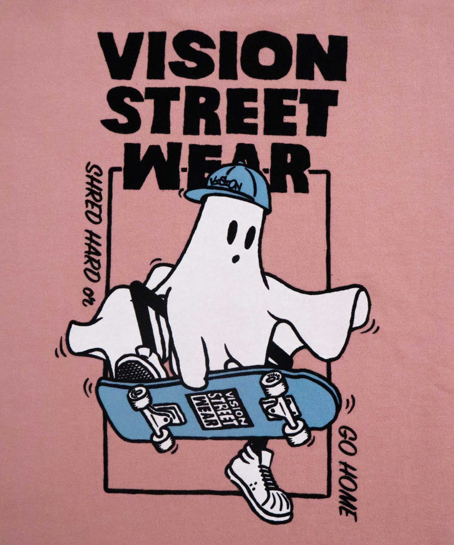 ヴィジョン ストリート ウェア VISION STREET WEAR ゴーストスケータースウェット （オフホワイト） オフホワイト