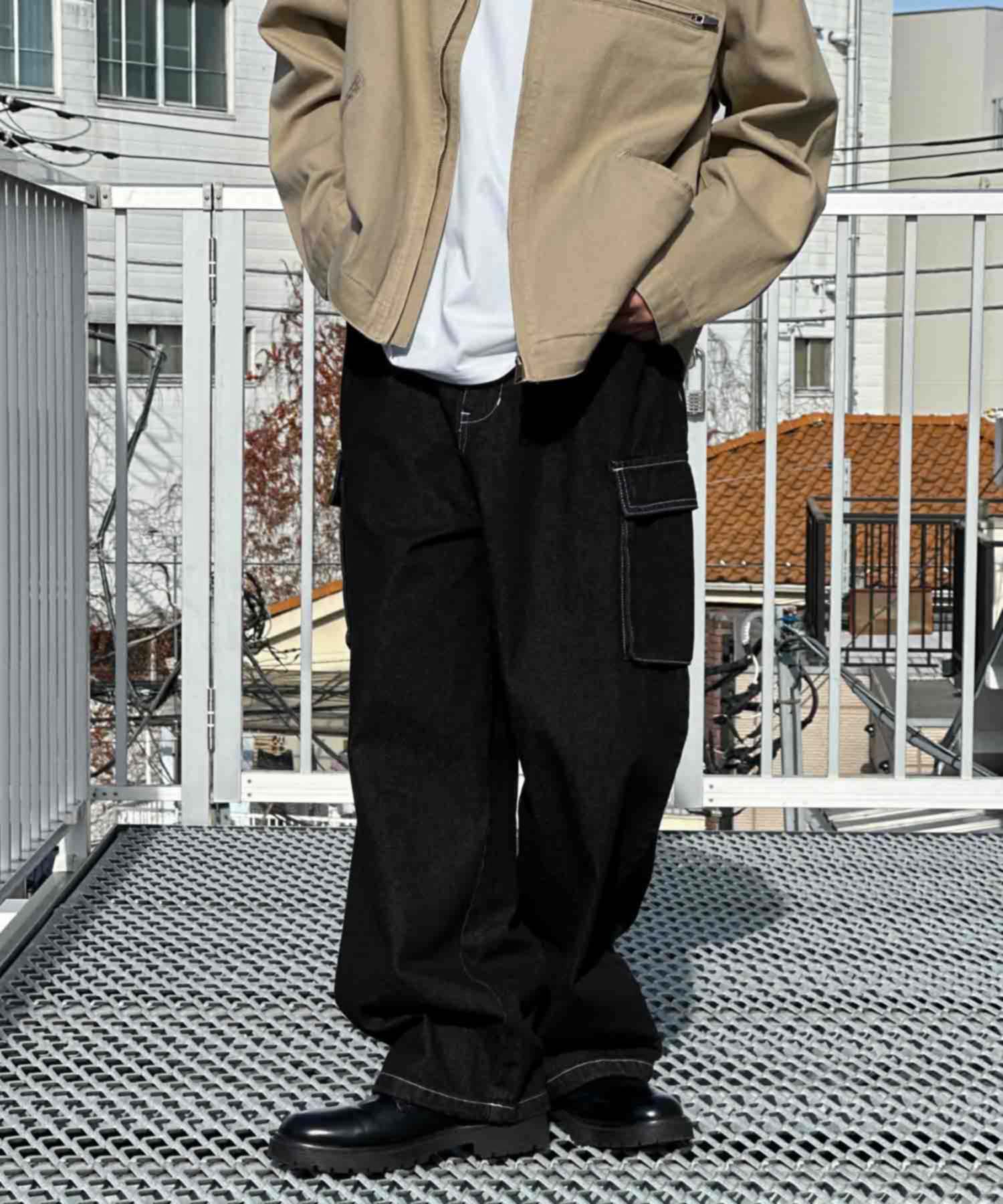 ヴィジョン ストリート ウェア VISION STREET WEAR カラーデニムカーゴパンツ