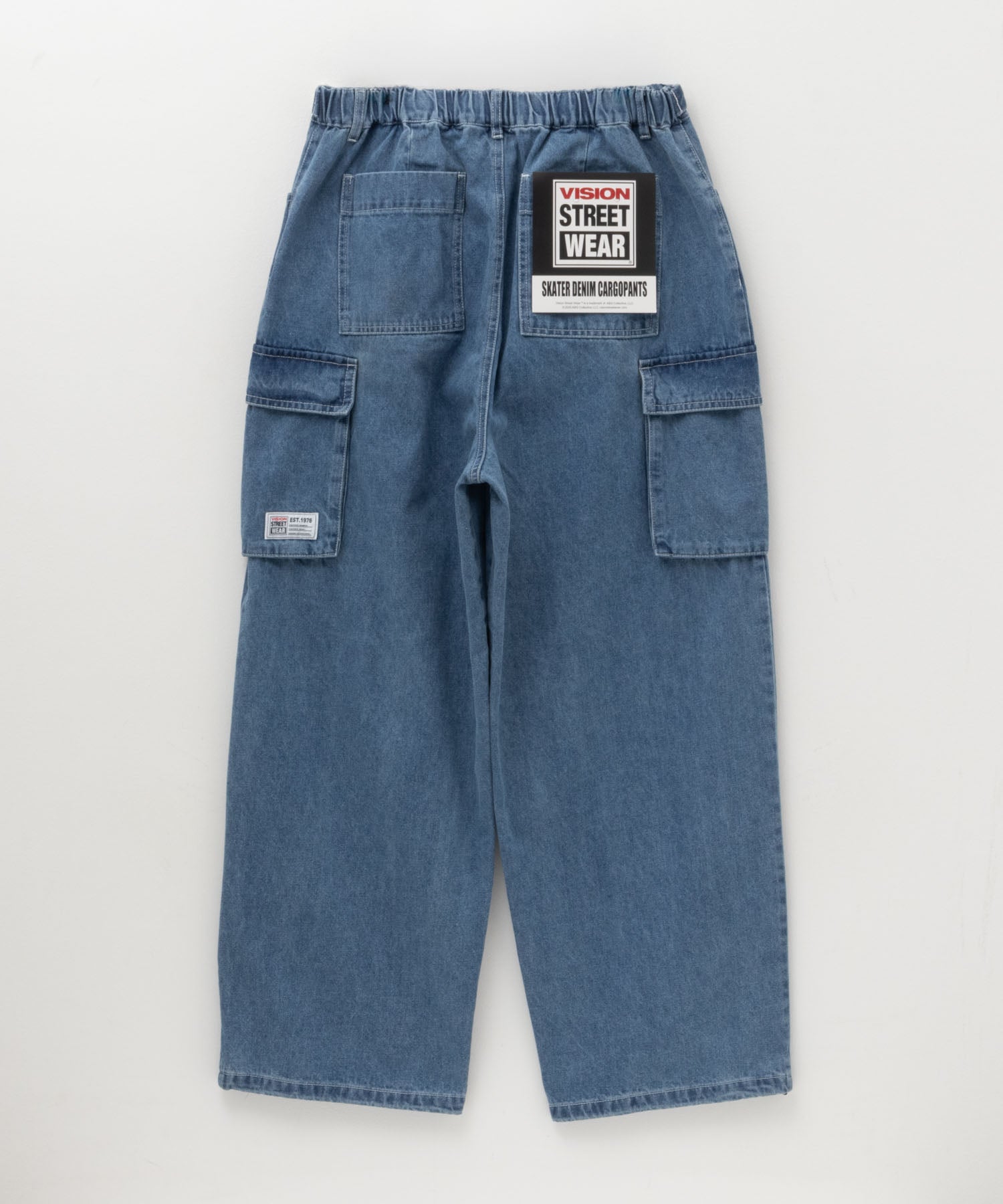 ヴィジョン ストリート ウェア VISION STREET WEAR カラーデニムカーゴパンツ