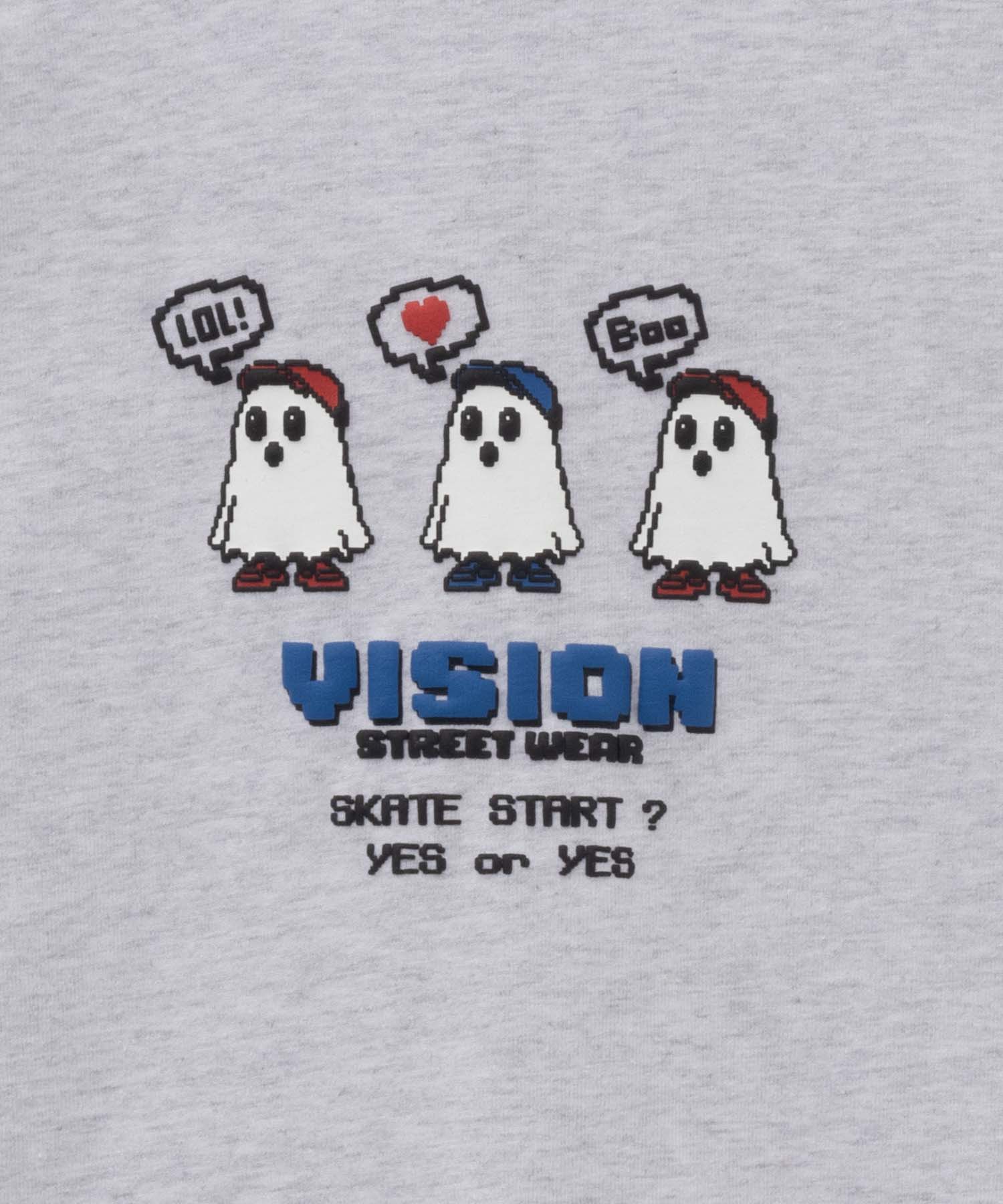 ヴィジョン ストリート ウェア VISION STREET WEAR ピクセルゴースト長袖Tシャツ