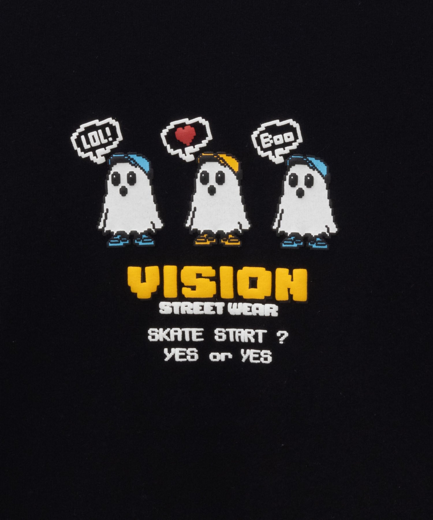 ヴィジョン ストリート ウェア VISION STREET WEAR ピクセルゴースト長袖Tシャツ