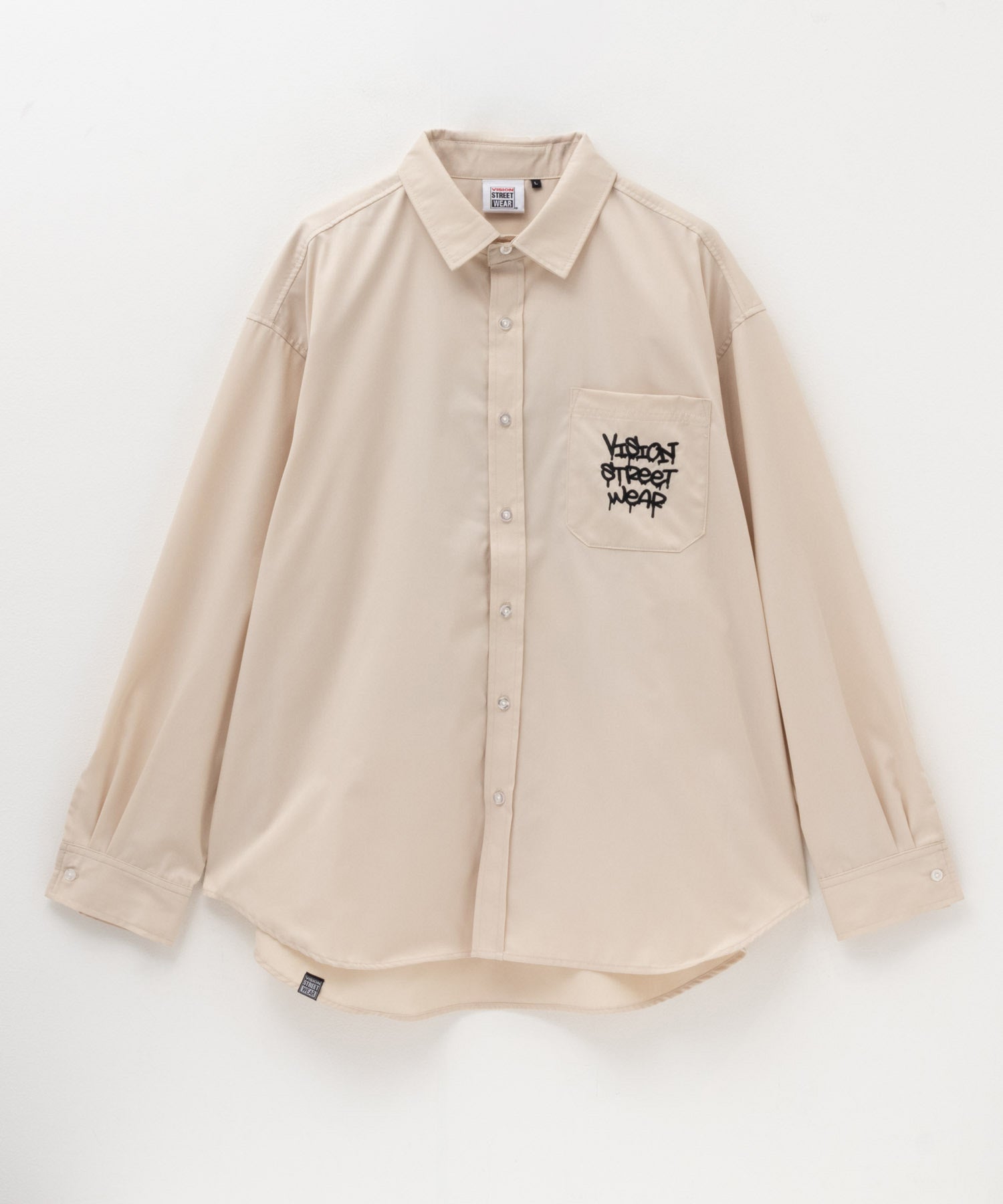 ヴィジョン ストリート ウェア VISION STREET WEAR ゴースト刺繍シャツ