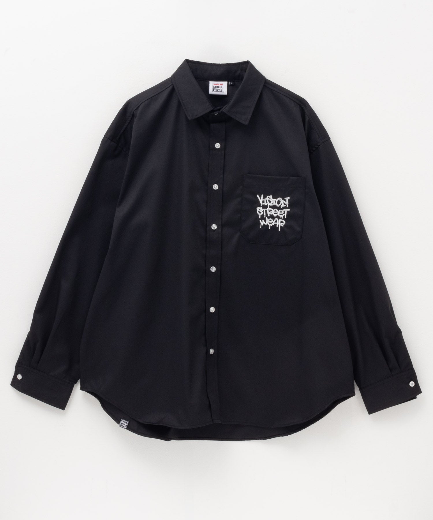 ヴィジョン ストリート ウェア VISION STREET WEAR ゴースト刺繍シャツ